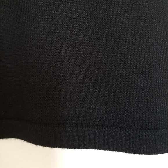Loft V-neck black sweater size MP - Picture 6 of 8